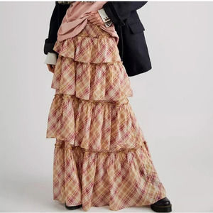 Free People Sawyer Maxi Skirt Medium NEW